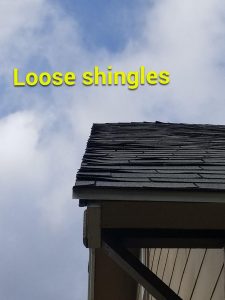 Loose Shingles - A Quality Roof Now