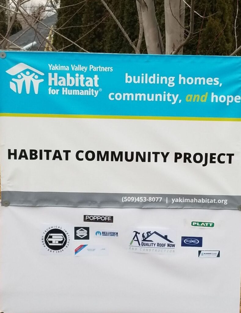 A text that says Habitat Community Project