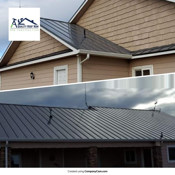 Metal roofing installation